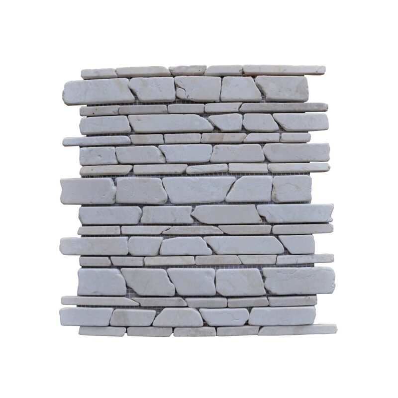 Marmura Mattoni Stn 856 Cream Mozaic 30.5x30.5 0.5 Antichizat - imagine 3