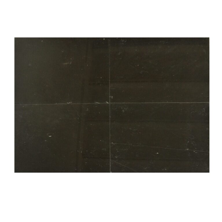Marmura neagra Nero Marquina, placaj lustruit, 60x60 cm, interior