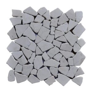 Marmura Pazzo Stn 865 Cream Mozaic 30.5x30.5 0.5 Antichizat