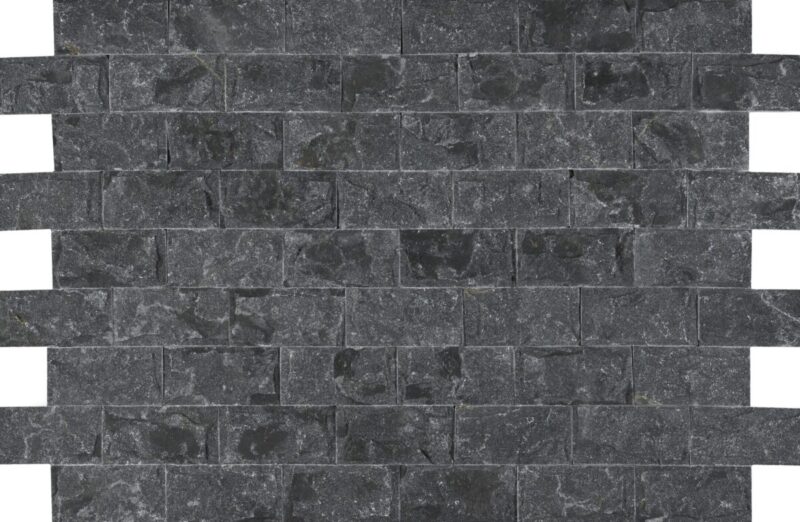 Marmura Petra Black Placaj 20x10 1.5 Scapitat Relief - imagine 2