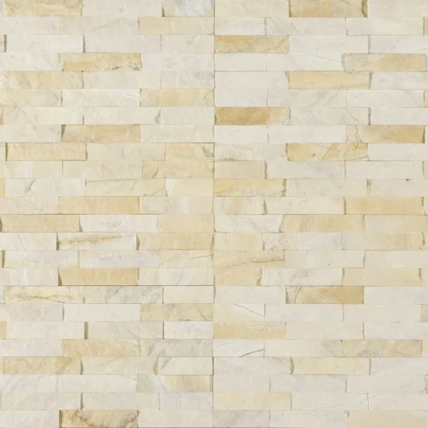 Marmura Petra Yellow Mixed Mozaic Placaj 60x15 1.5 Scapitat