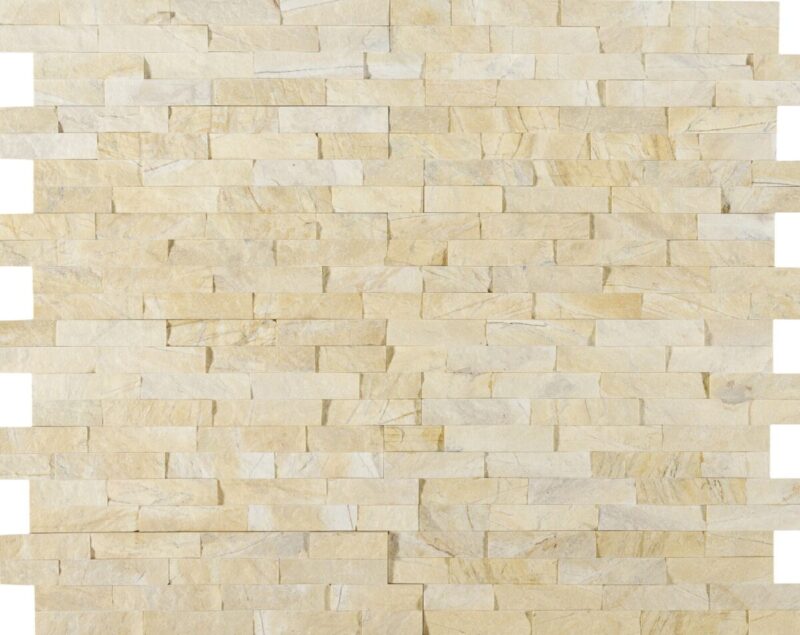 Marmura Petra Yellow Mozaic Shape Z Placaj 55x15 1.5 Scapitat - imagine 2