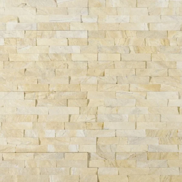 Marmura Petra Yellow Mozaic Shape Z Placaj 55x15 1.5 Scapitat