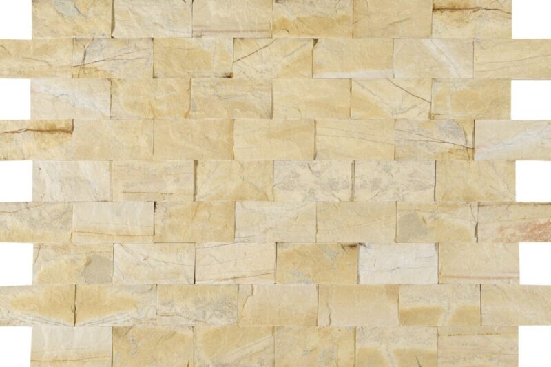 Marmura Petra Yellow placaj 20x10 cm, scapitat, galben, 1.5 cm grosime - imagine 2