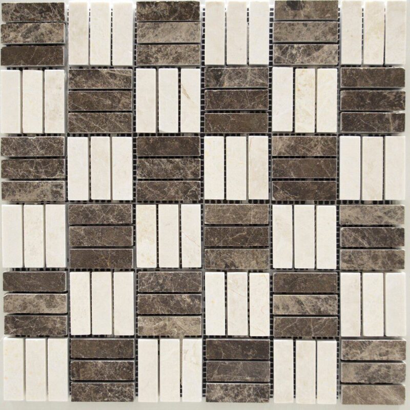 Marmura Stn 731 Mozaic Caramida Mozaic 30.5x30.5 1 Lustruit - imagine 2