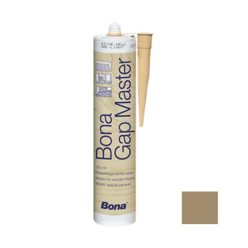 Chit mastic parchet, fag inchis, acrilic, Bona Gap Master 310ml - imagine 2