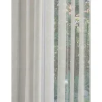 Perdea transparentă Gardenia, champagne, poliester, cameră zi, textil, 300 cm