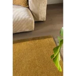 Mocheta de lux Balta ITC CASHMERE VELVET WFB culoare mustar 054 - cupon 12 mp