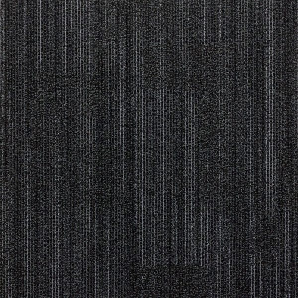 Mocheta fir buclat Tapibel Groove Brick 62250, neagra, 4 ML