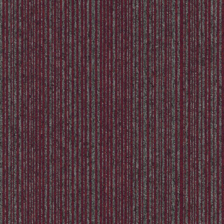 Mochetă rosie buclată, trafic intens, buclă 5.5 mm, Coral Lines 60380
