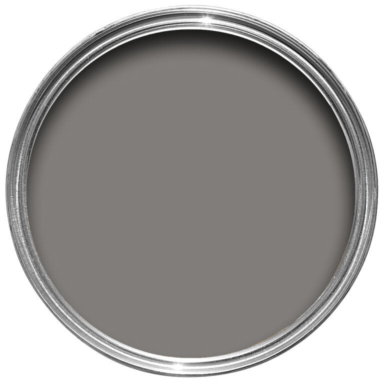 Vopsea gri mata 7 la suta luciu pentru interior Farrow and Ball Mostra Mole's Breath No. 276 100 ml