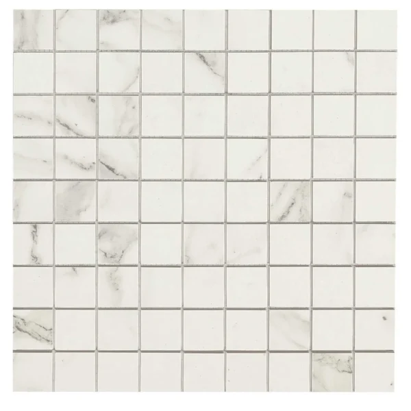 Mozaic Alb Mat Marazzi Allmarble Statuario 30X30 cm MMPZ