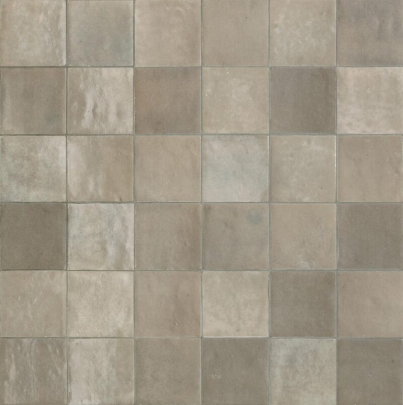 Mozaic Gri Lucios Marazzi Zellige Argilla 10x10 cm M5QC - imagine 2