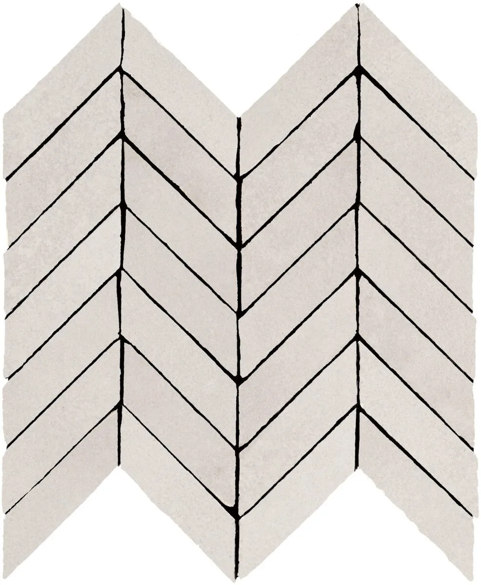 Mozaic gri mat, Alchimia Greige Spina, 30×37 cm, Marazzi, M3SA