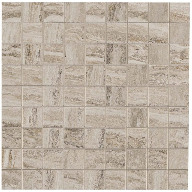 Mozaic Maro Mat Marazzi Allmarble Travertino 30X30 cm MMQ2 - imagine 2