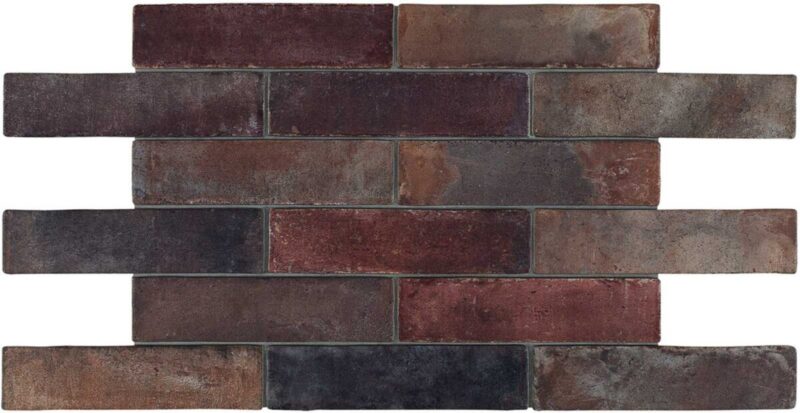 Mozaic Maro Mat Marazzi Terramix Marrone 7x28 cm MMKX - imagine 2