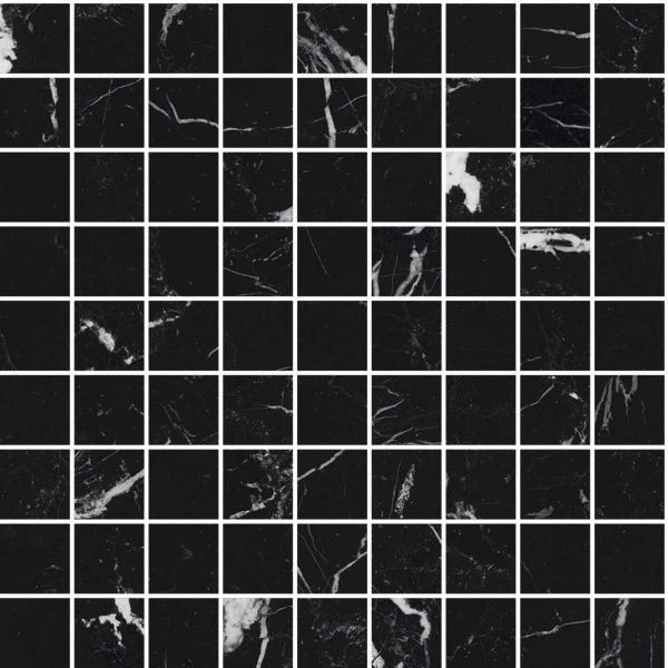 Mozaic Negru Mat Marazzi Allmarble Elegant Black 30X30 cm M45Y