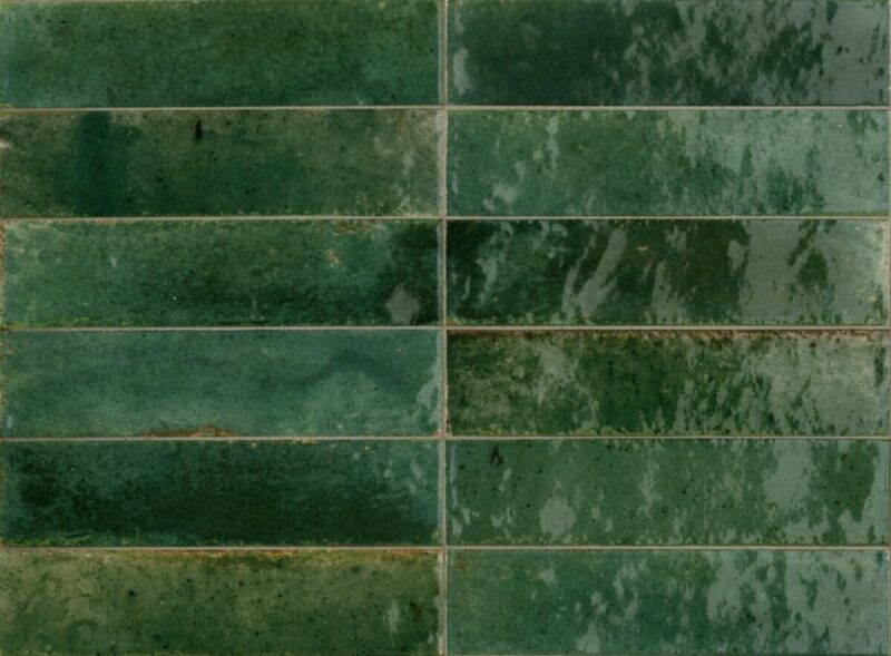 Placa ceramica Marazzi Lume Green 6X24 cm M6RQ - imagine 2