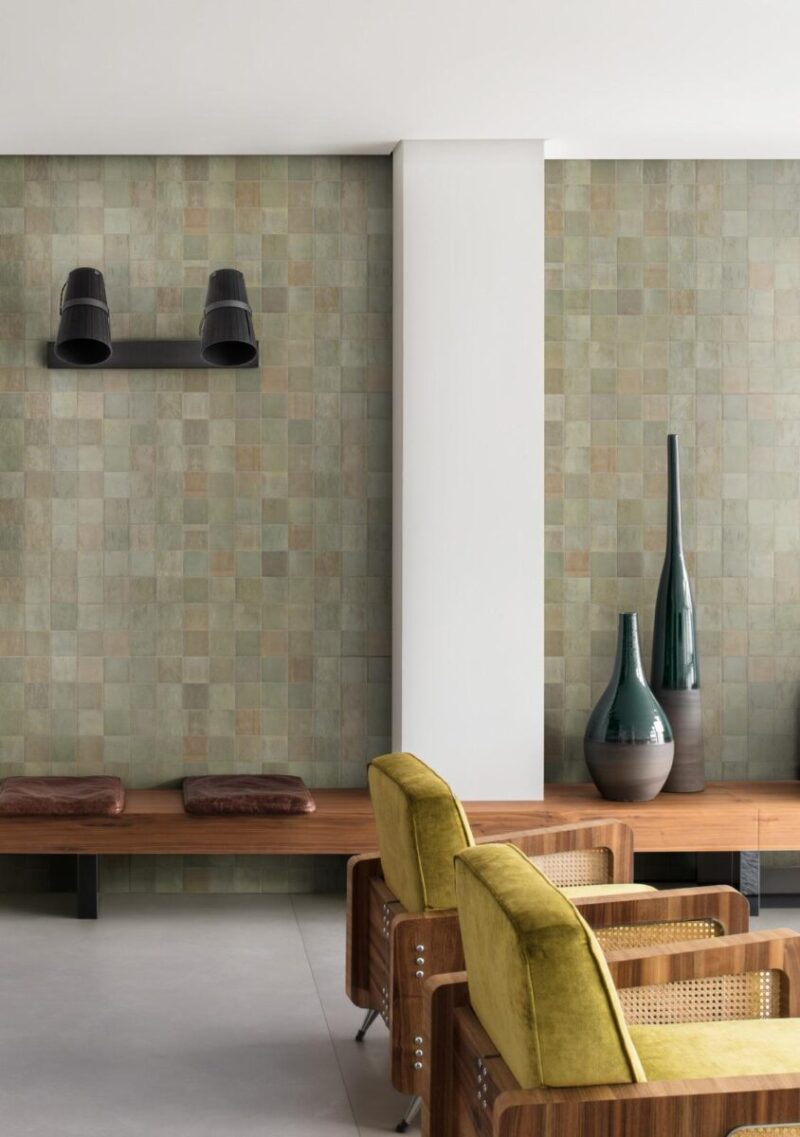 Placa ceramica Marazzi Zellige Salvia 10x10 cm M5P3 - imagine 3