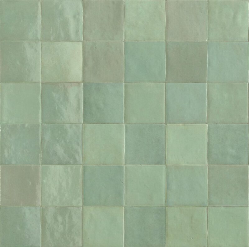 Mozaic Verde Lucios Marazzi Zellige Turchese 10x10 cm M5P4