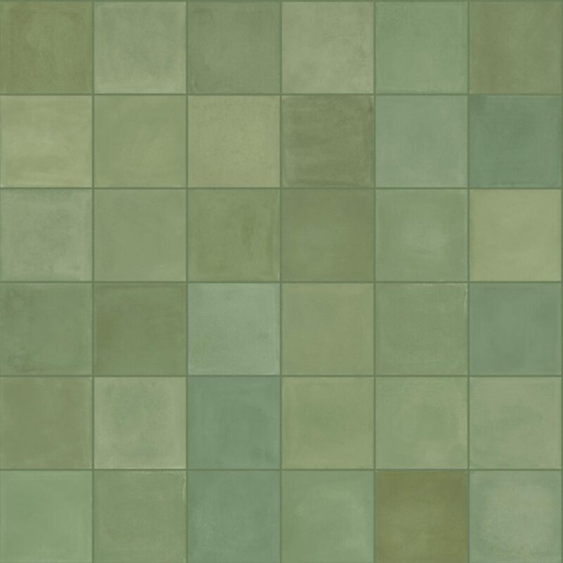Mozaic Verde Mat Marazzi D_Segni Blend Verde 10X10 cm M613 - imagine 2