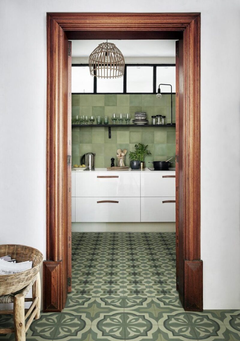 Mozaic Verde Mat Marazzi D_Segni Blend Verde 10X10 cm M613 - imagine 3