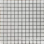 Mozaic sticla alb, lucios, 300x300x4 mm, A-MGL04-XX-013, Midas