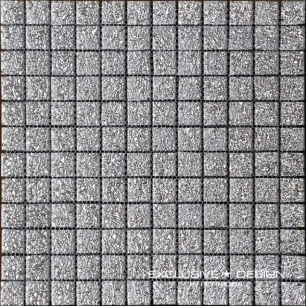 Mozaic sticla argintiu, 300x300x5 mm, A-MGL05-XX-001 Midas