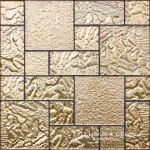Mozaic sticla, auriu, decorativ, A-MGL06-XX-008 Midas
