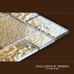 Mozaic sticla, auriu, decorativ, A-MGL06-XX-008 Midas