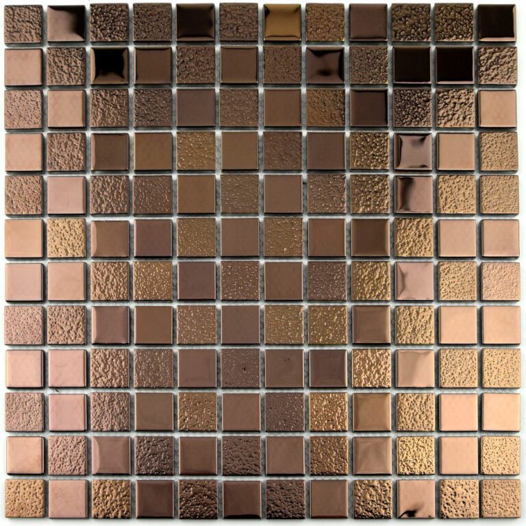 Mozaic sticla, interior, auriu, metalic, rezistent, Midas, 4 mm