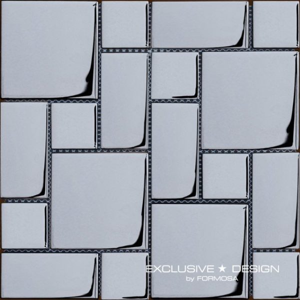 Mozaic sticla gri 300x300x6 mm A-MGL06-XX-020 Midas