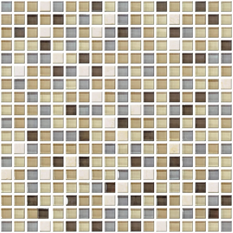 Mozaic sticla and piatra bej 300x300x8 mm A-MMX08-XX-004 Midas