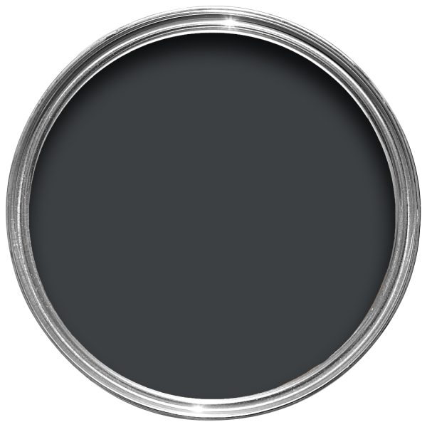 Vopsea neagra mata 7 la suta luciu pentru interior Farrow and Ball Mostra Off-Black No. 57 100 ml