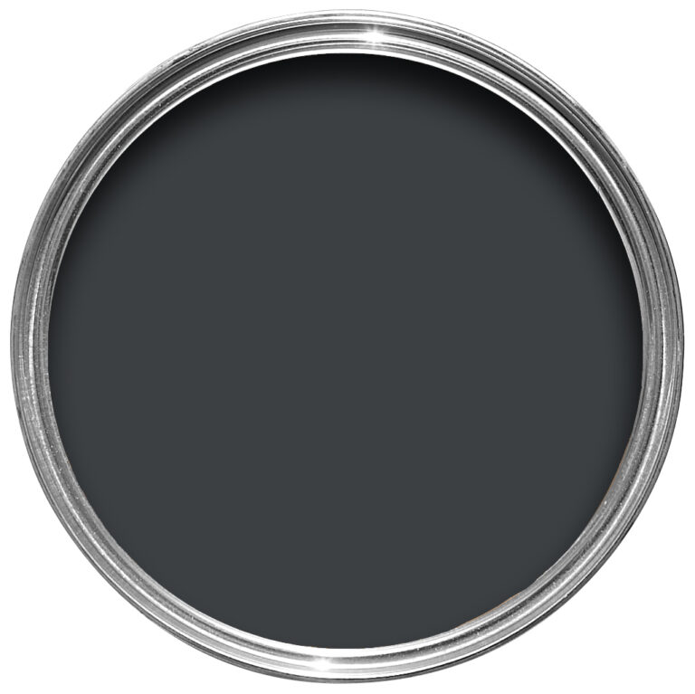 Vopsea neagra mata 7 la suta luciu pentru interior Farrow and Ball Mostra Off-Black No. 57 100 ml