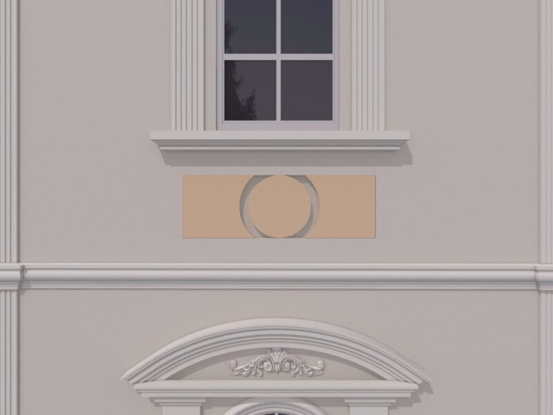 Ornament fatada FPADE01 1200x400x40 mm - imagine 3