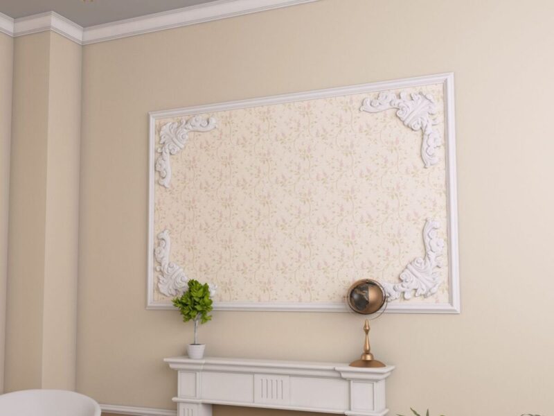 Ornament fatada FPADE09 500x400x40 mm - imagine 4