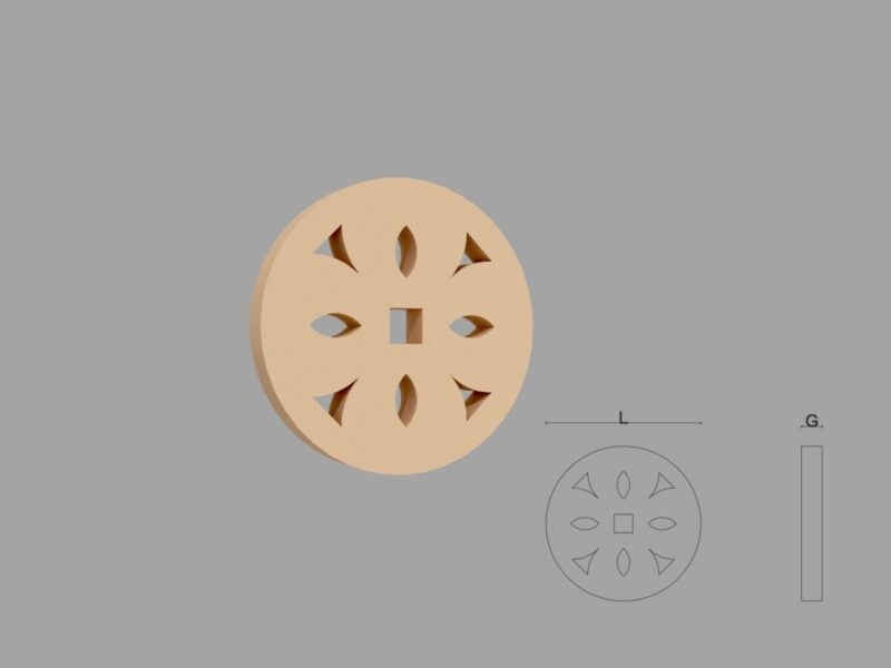 Ornament fatada FPADE10 40x250 mm - imagine 2