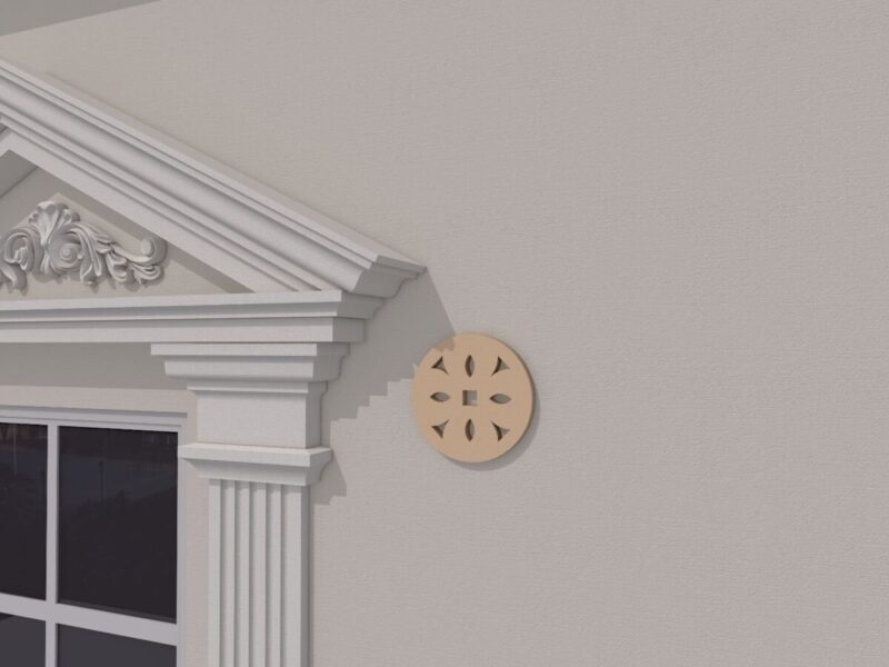 Ornament fatada FPADE10 40x250 mm - imagine 3