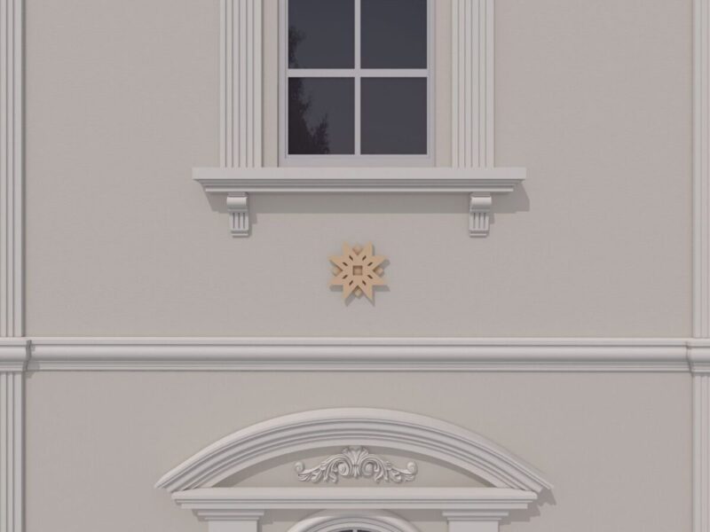 Ornament fatada FPADE11 40x250 mm - imagine 3