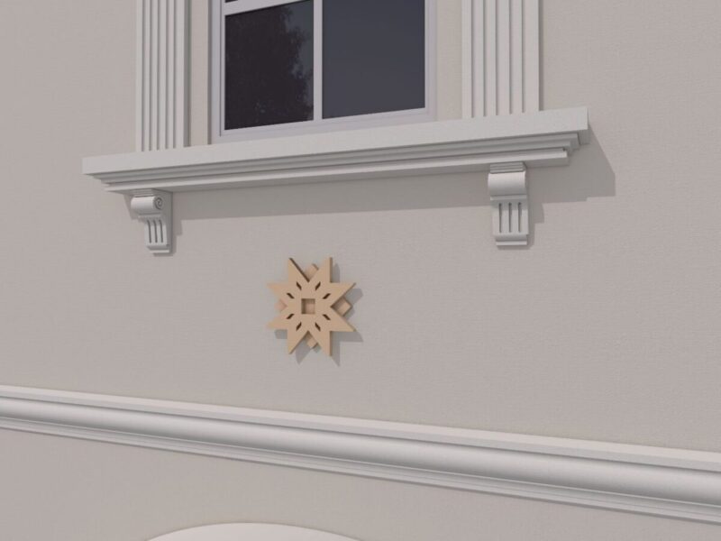 Ornament fatada FPADE11 40x250 mm - imagine 4