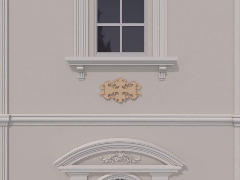 Ornament fatada FPADE12 300x400x40 mm - imagine 4