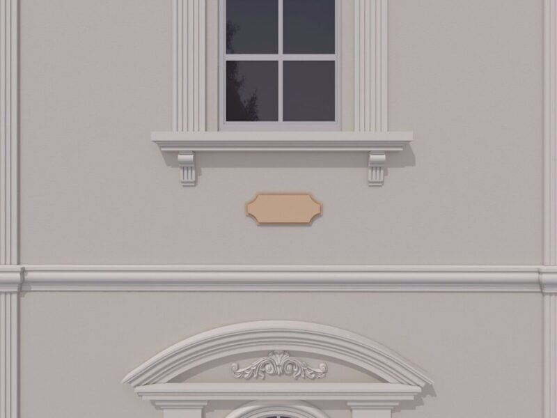 Ornament fatada FPADE5 475x200x40 mm - imagine 3