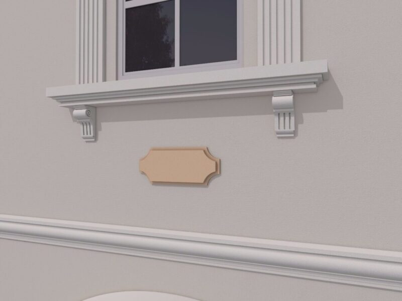 Ornament fatada FPADE5 475x200x40 mm - imagine 4