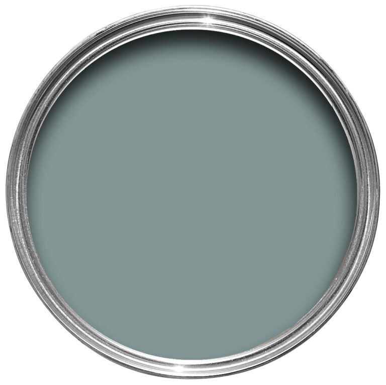 Vopsea albastra mata 7 la suta luciu pentru interior Farrow and Ball Mostra Oval Room Blue No. 85 100 ml
