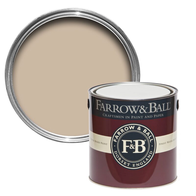 Vopsea taupe satinata 20 la suta luciu pentru interior Farrow and Ball Estate Eggshell Oxford Stone No. 264 2.5 Litri - imagine 2