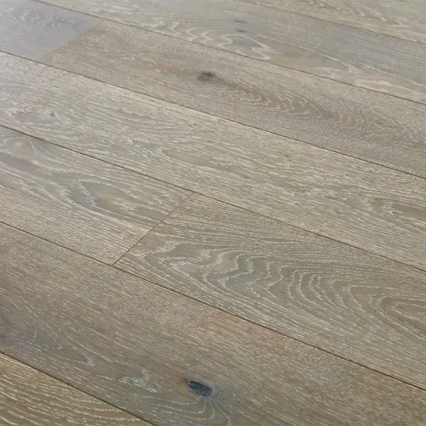 Parchet stratificat Barlinek Cardamomo Piccolo Scurt 130 stejar lac mat gri/alb 1WG000692 1.1 m x 130 mm x 14 mm