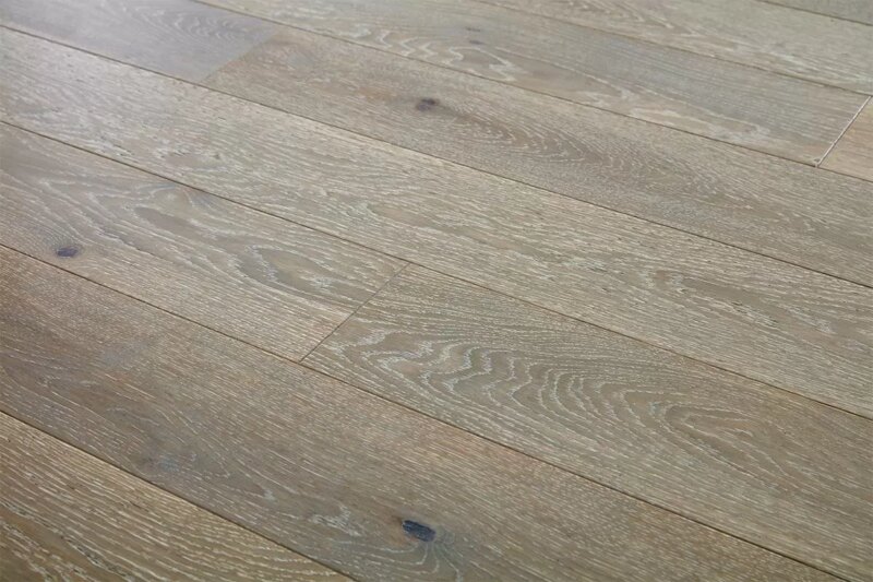 Parchet stratificat Barlinek Cardamomo Piccolo Scurt 130 stejar lac mat gri/alb 1WG000692 1.1 m x 130 mm x 14 mm