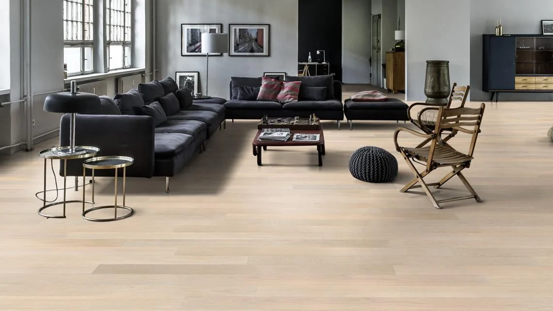 Parchet triplustratificat Stejar Cadence, 13x127x1860 mm, Kahrs