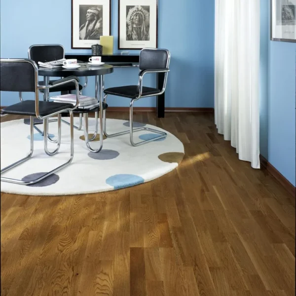 Parchet Kahrs Tres Stejar Bisbee lacuit light maro 3-strip 2423x200x13 mm 133NABEK5MUW 0